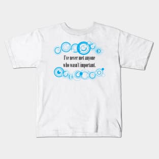 900 Years of Space and Time - Gallifreyan Kids T-Shirt